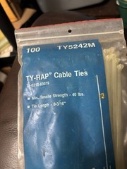 Thomas & Betts T & B TY35M TY535M 8 & 7/16 Inch Cable Wire Ties 300 Pieces New