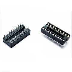 50PCS 18pin 18-Pin DIL DIP IC Socket PCB Mount Connector NEW