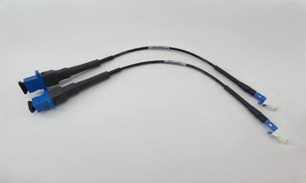 *Lot of 2* Camplex HF-SM-SCF-LCM SC Female to LC Male Tactical Fiber Optic Ca…