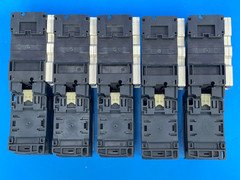 Lot Of 5 Telemecanique GV2-P08H7 2.5-4A Motor Circuit Breaker w/ LC1D12 25A