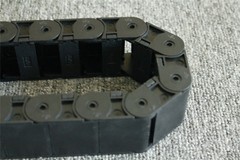 2Pcs 18x37mm R38 Plastic Semi Closed Cable Drag Chain Carrier US Shipping