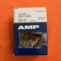 (Box of 92) AMP TE Connectivity 1-66360-1 Multimate Gold Contact Type III+