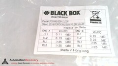BLACK BOX FOCMR62-002M-LCLC-GR FIBER OPTIC PATCH CABLE, NEW #327944