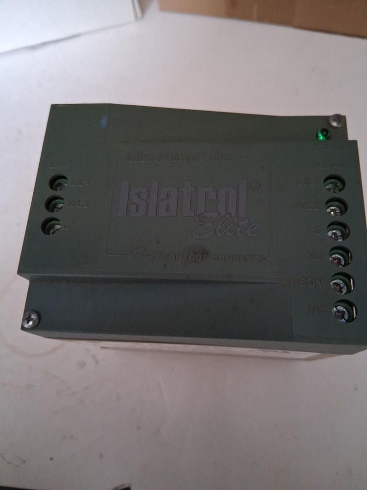 Control Concepts Islatrol Elite Activ Tracking Filter 120VAC 47-63Hz 20a
