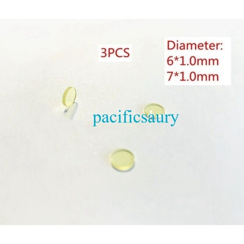 3PCS Holmium Glass HOB445 Filter Diameter 6*1.0mm 7*1.0mm HOB445 HOB445
