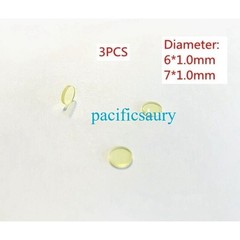3PCS Holmium Glass HOB445 Filter Diameter 6*1.0mm 7*1.0mm HOB445 HOB445