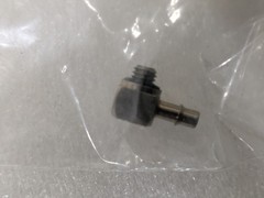 2844K73 Brass Low-Pressure Barbed Tube Fitting Nickel-Plated Elbow 1/8 2/ORDER