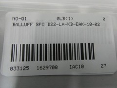 Balluff BFO D22-LA-KB-EAK-10-02 Fiber Optic Cable