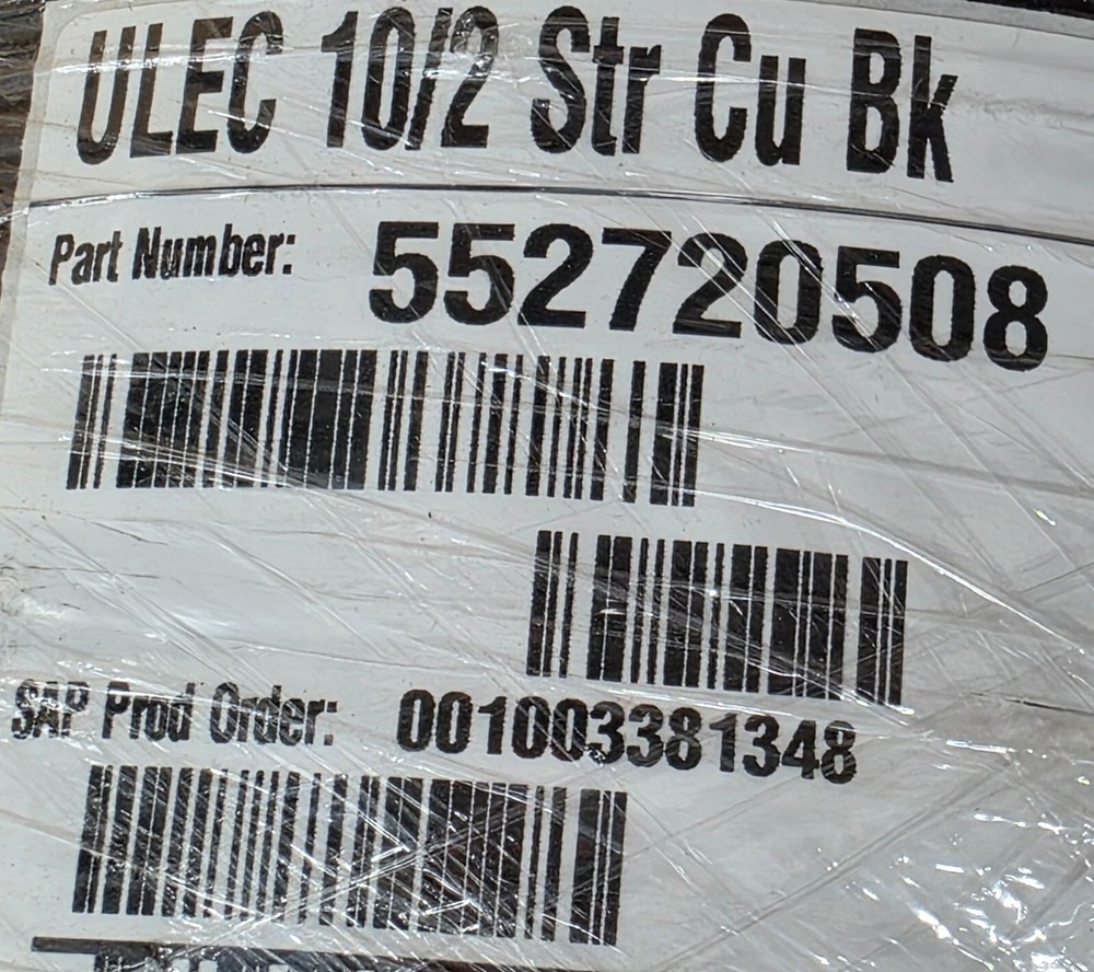 Southwire 10/2C Low Voltage Lighting Cable Direct Burial 30V LVLL ULEC /50ft