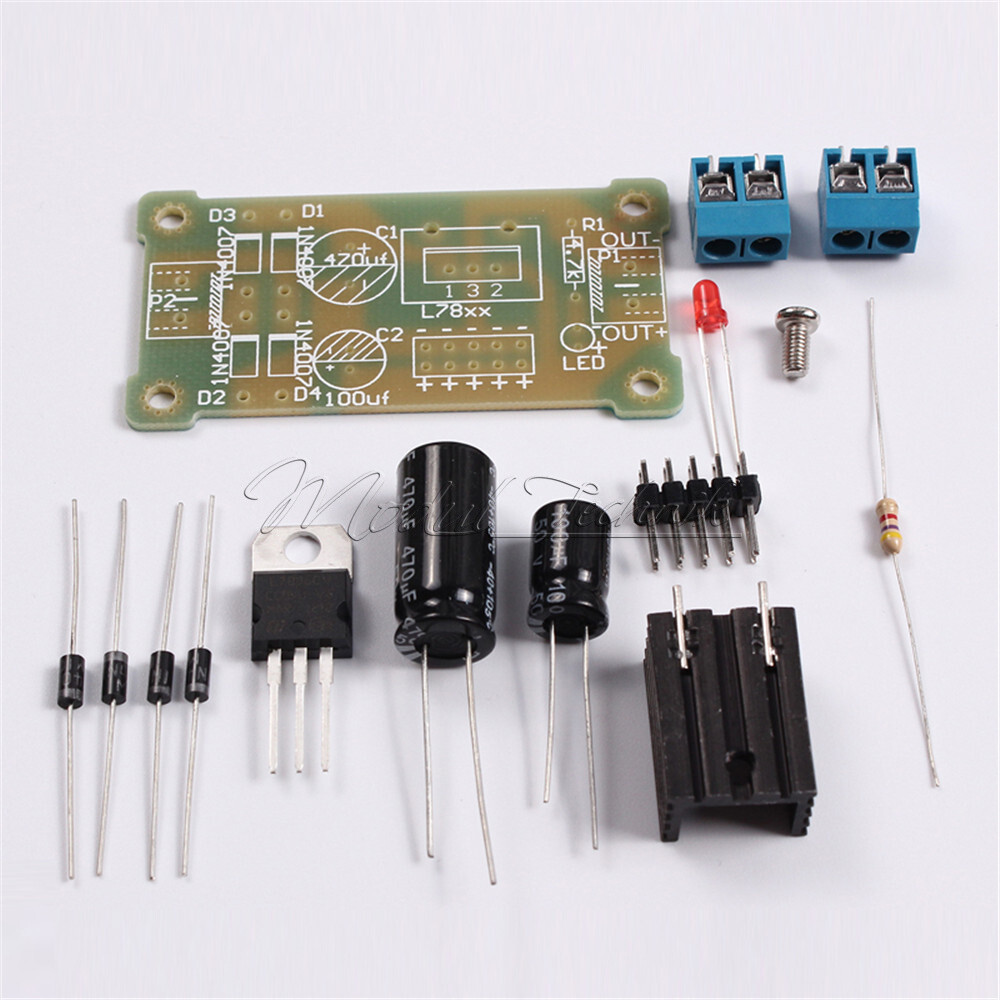 LM7806 L7806 Step Down 8V-35V to 6V Power Supply Module DIY Kit-