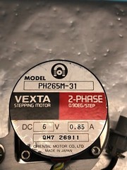 Oriental Motor PH265M-31, Vexta Stepping Motor,2 Phase, 0.9DEG/STEP, 149176
