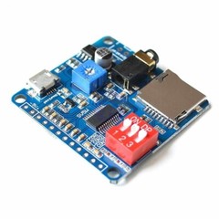 MP3 Player Voice Playback Module I/O Trigger UART Control SD/TF Card