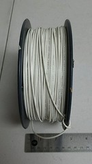 ( 502 FT ) M27500-20SP1G23 20Awg White Shielded Cable Wire 2/C 19S/32Awg 600V