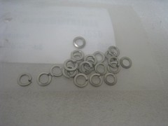 22 NEW AMAT 3880-01024 Washer LKG SPLIT #8 .2930D x .174ID x .040THK SST