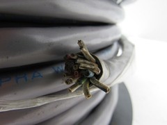 Alpha Wire Co 5060/25 20/25 20AWG 300VAC MultiConductor Cable 80 Ft