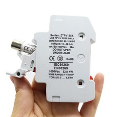 Fuse Holder Solar PV Fuse 10x38mm With LED Indicator Light For Solar Panels