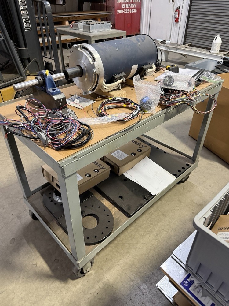 Complete EV System- AC-34×2 Motor, ADS-tec 6Kwh packs 12 BMW HV Modules, BMS etc