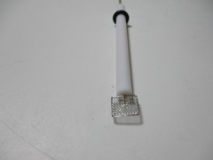 1PCS Platinum electrode 10*10*0.1mm 99.99 purity PTFE rod Platinum electrode
