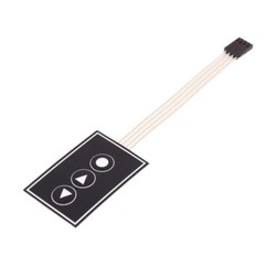 1×3 Matrix Array 3Key 1*3 Keys Membrane Switch Keypad Keyboard 36*55mm