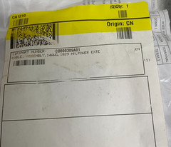 New Zebra CB000309A01 CA1210 Power Extension Cable Assembly 6Ft 14AWG 1829MM A7A