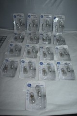 10 GE Clear S6 Light Bulbs 6W 120V Candelabra Base 15820 Specialty Mini Bulb