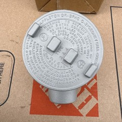 Emerson Appleton GRLB100 1″ GR Conduit Outlet Box Explosion Proof Mall Iron