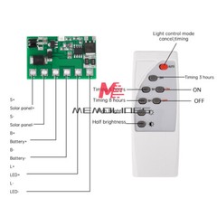 6.4V 7.4V 11.1V 12V Solar Street Light Circuit Board Solar Light Driver Control