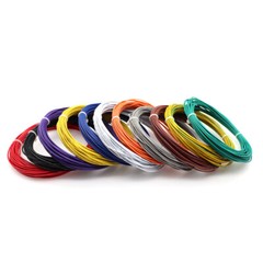 UL1007 Flexible Wire PVC Stranded Tinned Copper Cable Wire 18 20 22 24 26 28 AWG