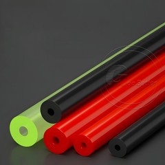 PU Polyurethane Hollow Round Rod Hollow Bar Ø 20mm-60mm Elastic Buffer 75A-80A