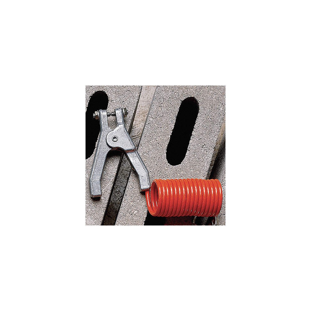 GRAINGER APPROVED RAC-5 Coil Ground Wire,Hand Clp, Terminal,5ft 9PMH3