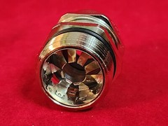 Cable Gland, 1″ NPT, Range 11-21 mm, Nickel-Plated Brass, LAPP SKINTOP Series