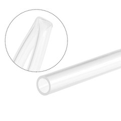 Transparent silicone tube, 6mm ID 8mm OD 8 feet, silicone hose