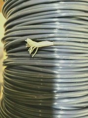 Teflon TFE Silver Plated Wire 10 AWG Black MIL-W16878 10 ga $ PER 10 FT SECTION