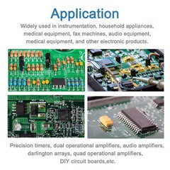 10 PCS DIP8 NE5532 NE555P LM386 LM393 LM311 VIPER22A UC3843 UC3842 UC3845 IC