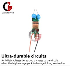 DC 3.3V-5V to DC 15-30KV Arc Igniter High Voltage Module High Power Booster Coil