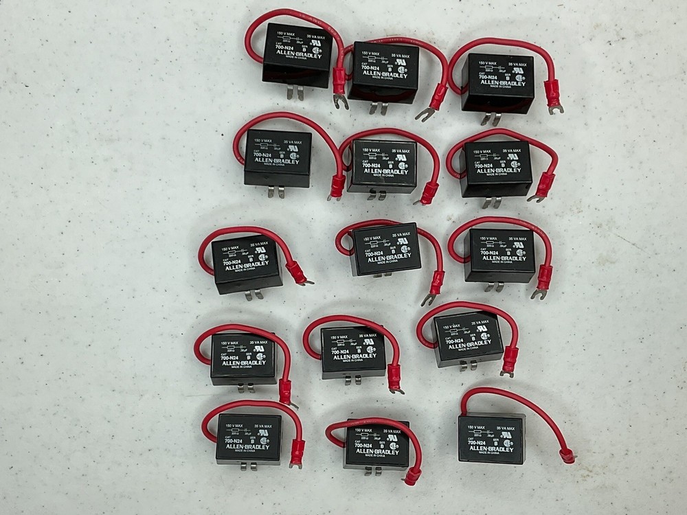 ALLEN BRADLEY 700-N24 SER B SURGE SUPPRESSORS 150V MAX LOT OF 15