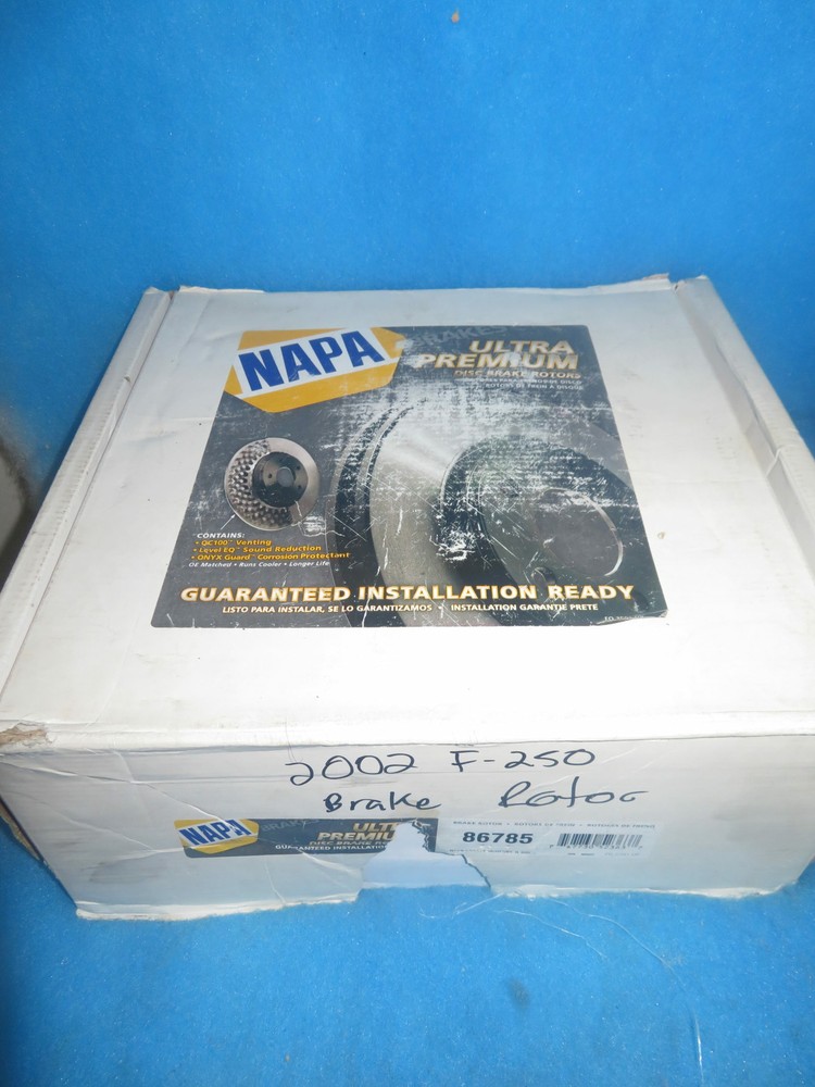 NIB NAPA 2002 F-250 86785 Brake Rotor + 1 Year Warranty