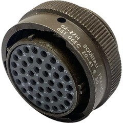 851-06EC20-41S50 Souriau Circular Mil Spec Connector No Cable Clamp Incuded