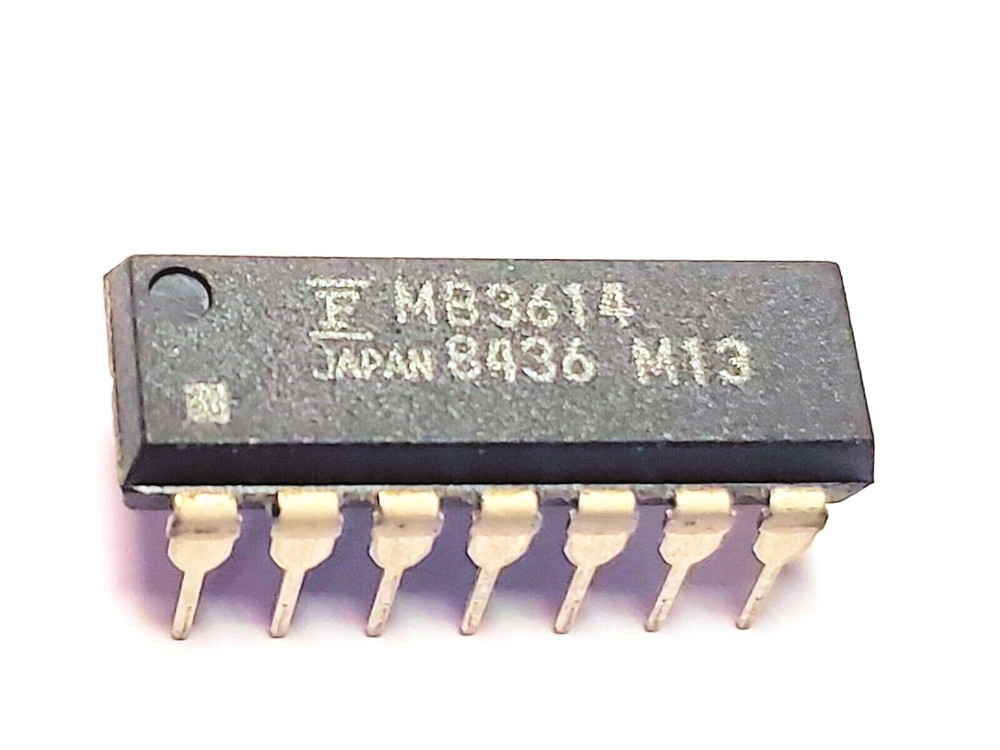 MB3614 “Original” Fujitsu 14P DIP IC 1 pc
