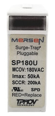 Mersen / Ferraz Shawmut SP180U Surge-Trap Pluggable, MCOV: 180VAC, Imax: 50kA