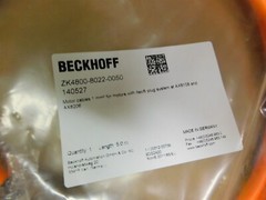 Beckhoff ZK4800-8022-0050 # 140527 ITEC Plug System Cable AX8000-AM8000 5 M NEW