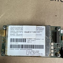 Transnet EL806 Circuit Board DMSS-CC-TTL-INT EL806-MD929GCWNNNNN