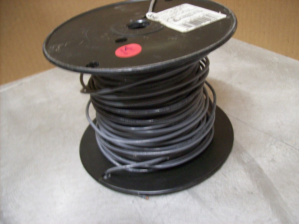 #14) NEW Spool of Electric Wire – 12 Guage Solid 252′ Gray