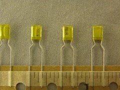 300 Nessei .0018uF 50V 5% Polyester Capacitors