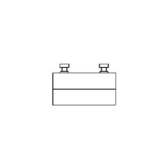 PECO 319ST, 4″, Steel, Set Screw, EMT Conduit Coupling, 1 pc