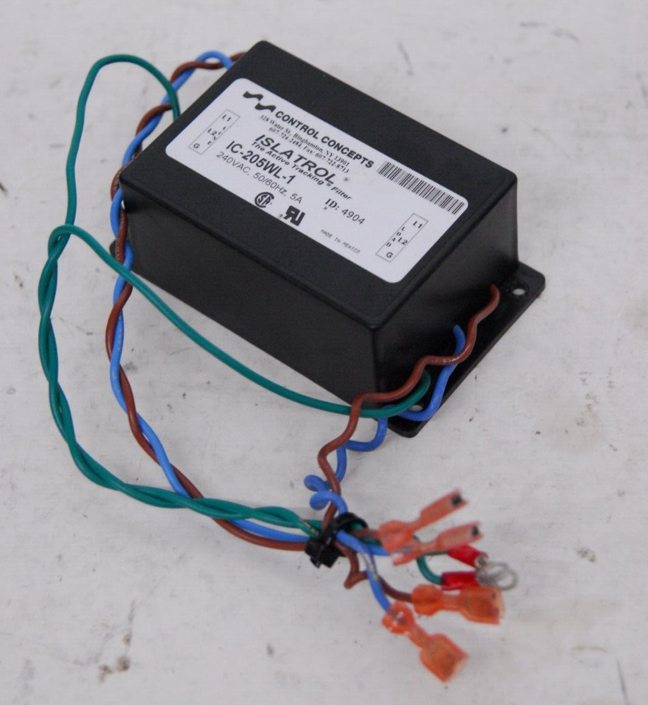 Control Concepts IC-205WL-1 Islatrol The Active Tracking Filter