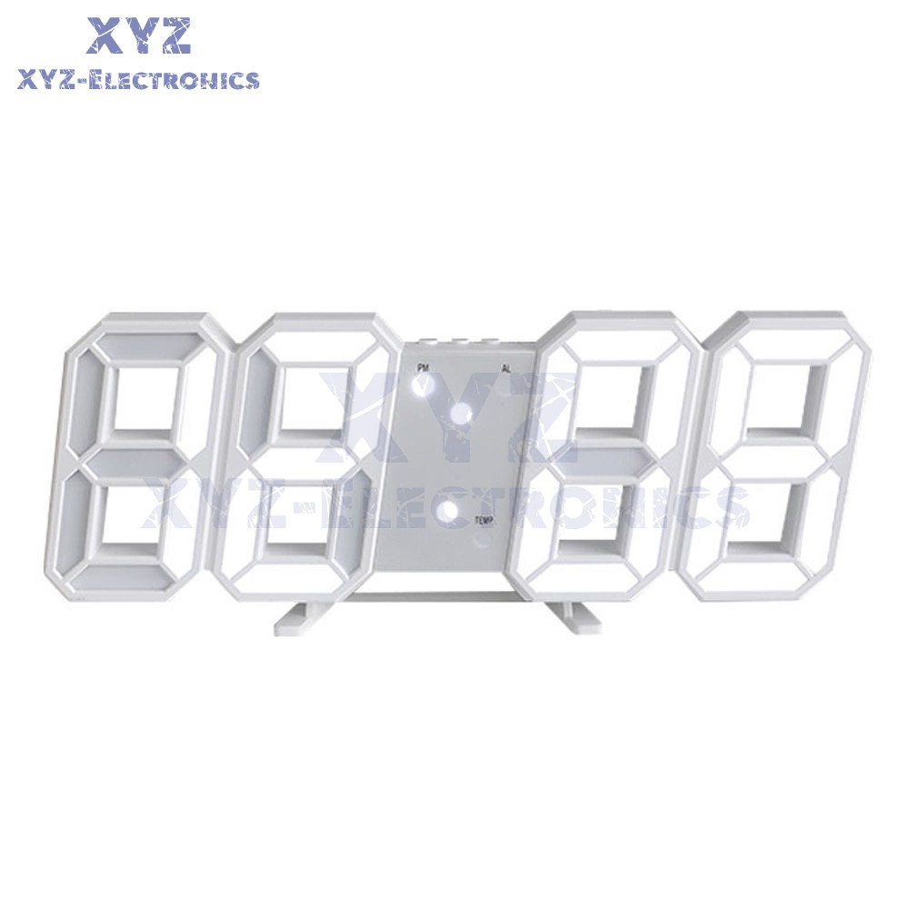 USB Fashion LED Digital Clock Multifunction Electronic Clock Home Decoration