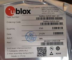 (1 PC) SARA-G450-00C U-BLOX RF TXRX MODULE CELL SMD