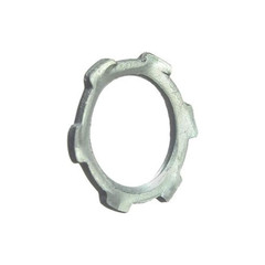 Halex 61925B, 2-1/2″, Zinc Plated Steel, IMC/Rigid Conduit Locknut, 1pc