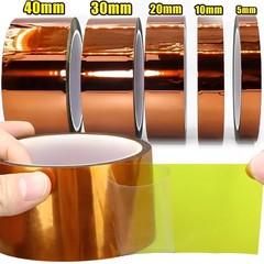 Polyimide Heat Resistant Tape 10/20/25/30mm x 98FT High Temp Sublimation Thermal